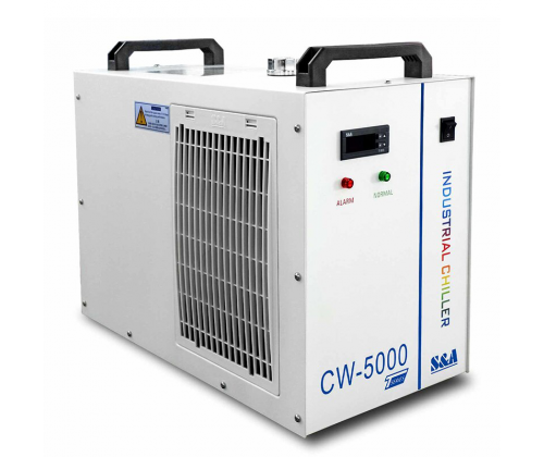 S&A CW 5200TH Охладитель воды для станков лазерной резки мощностью 100 Вт (W4).